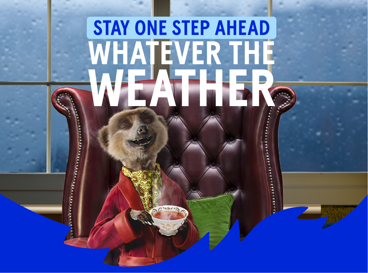 Stay one step ahead, whatever the weather