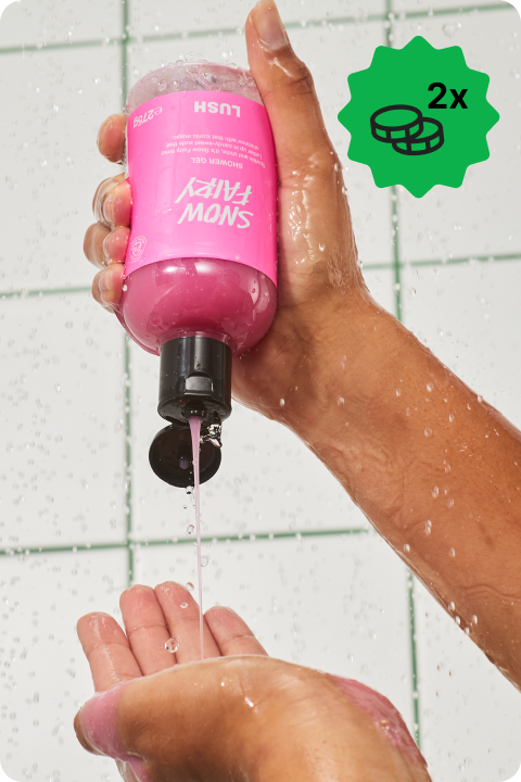 (double points sticker) Snow Fairy Shower Gel