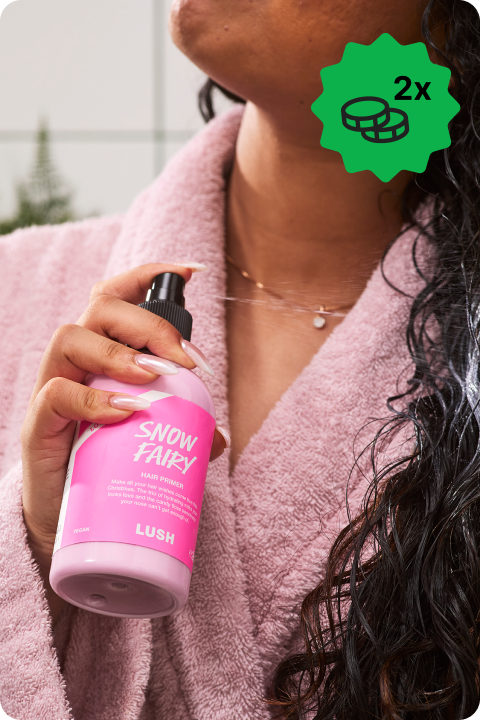 (double points sticker) Snow Fairy Hair Primer