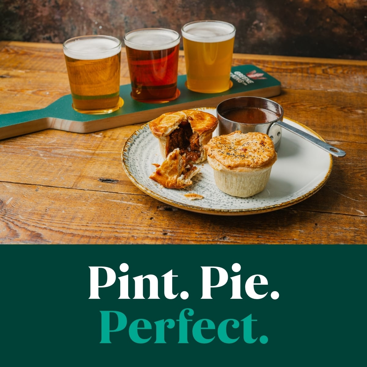 Pint. Pie. Perfect.
