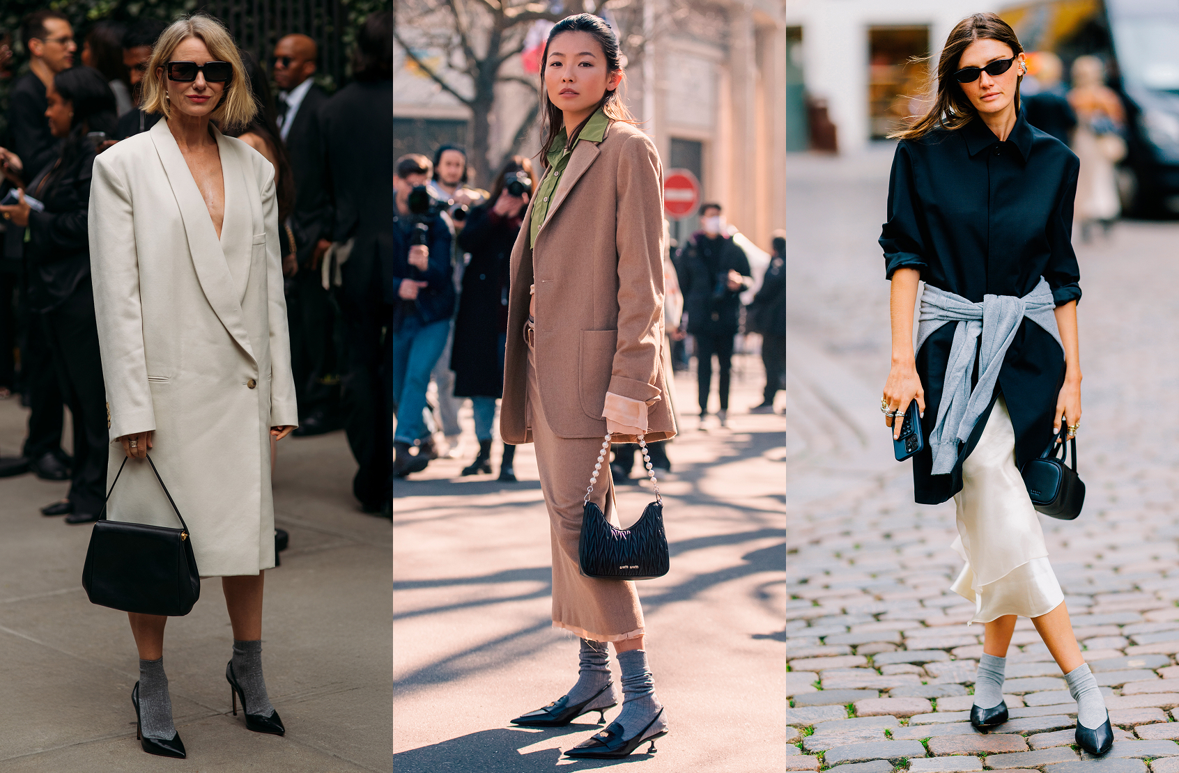 Trending Now: Socks & Slingbacks