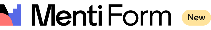 Mentimeter Form logo and 