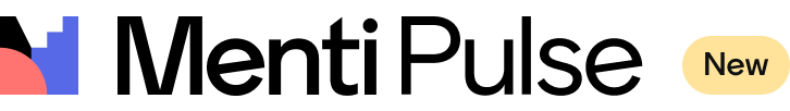 Menti Pulse logo and 