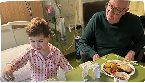 Families supporting children in Hospital