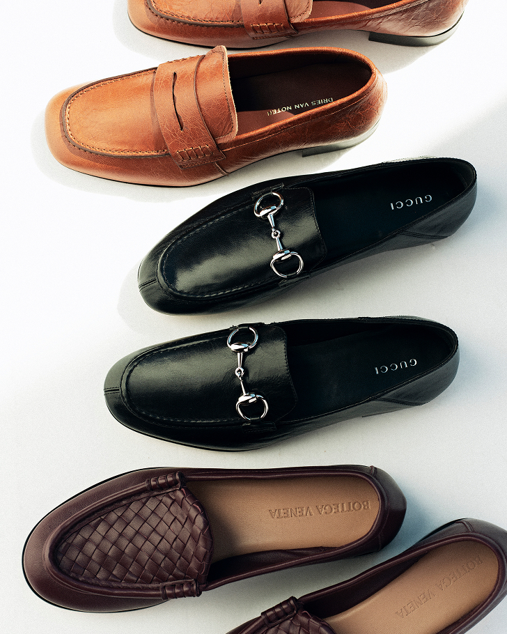 Top to bottom: DRIES VAN NOTEN, GUCCI, BOTTEGA VENETA