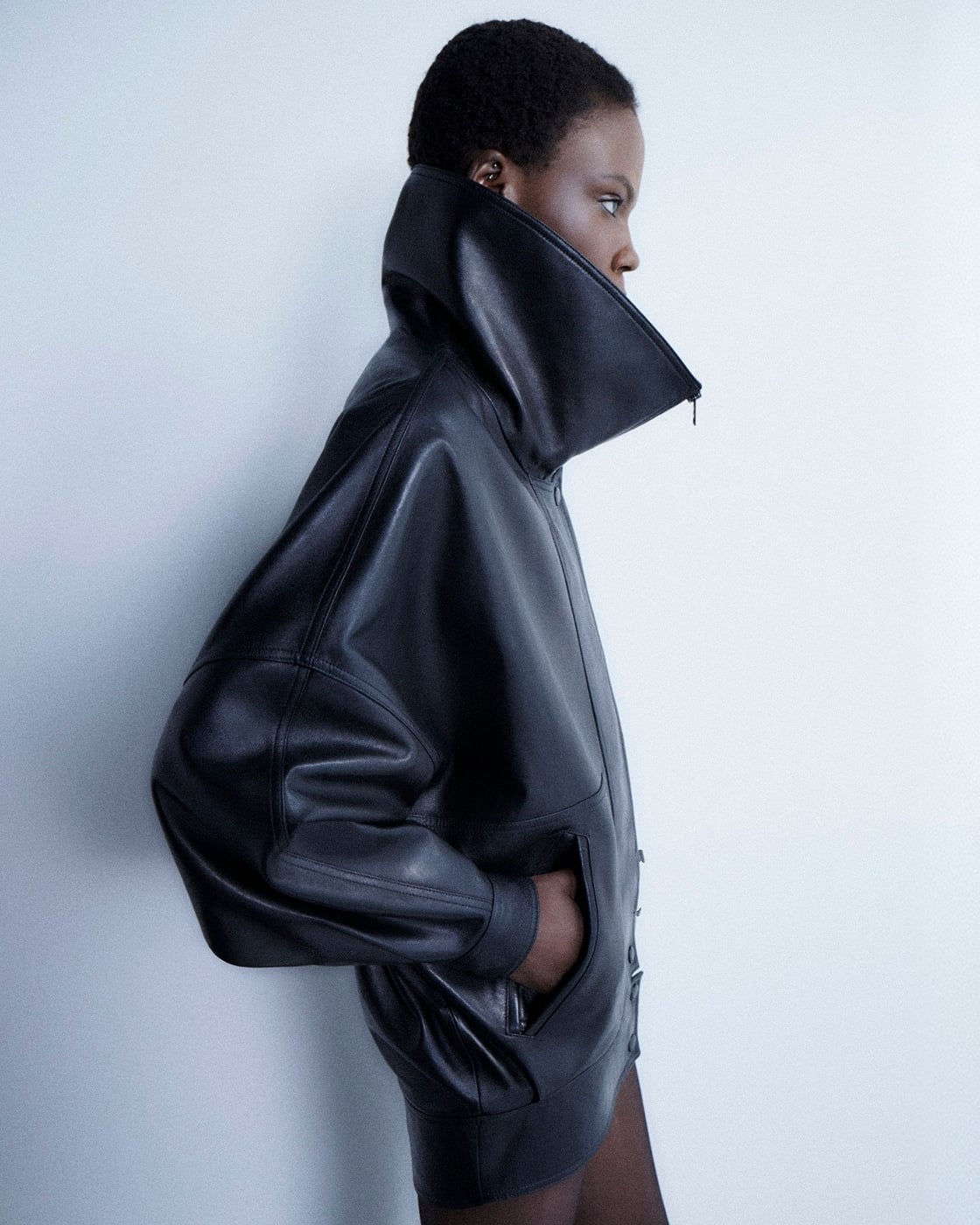 AGEL wears BALENCIAGA