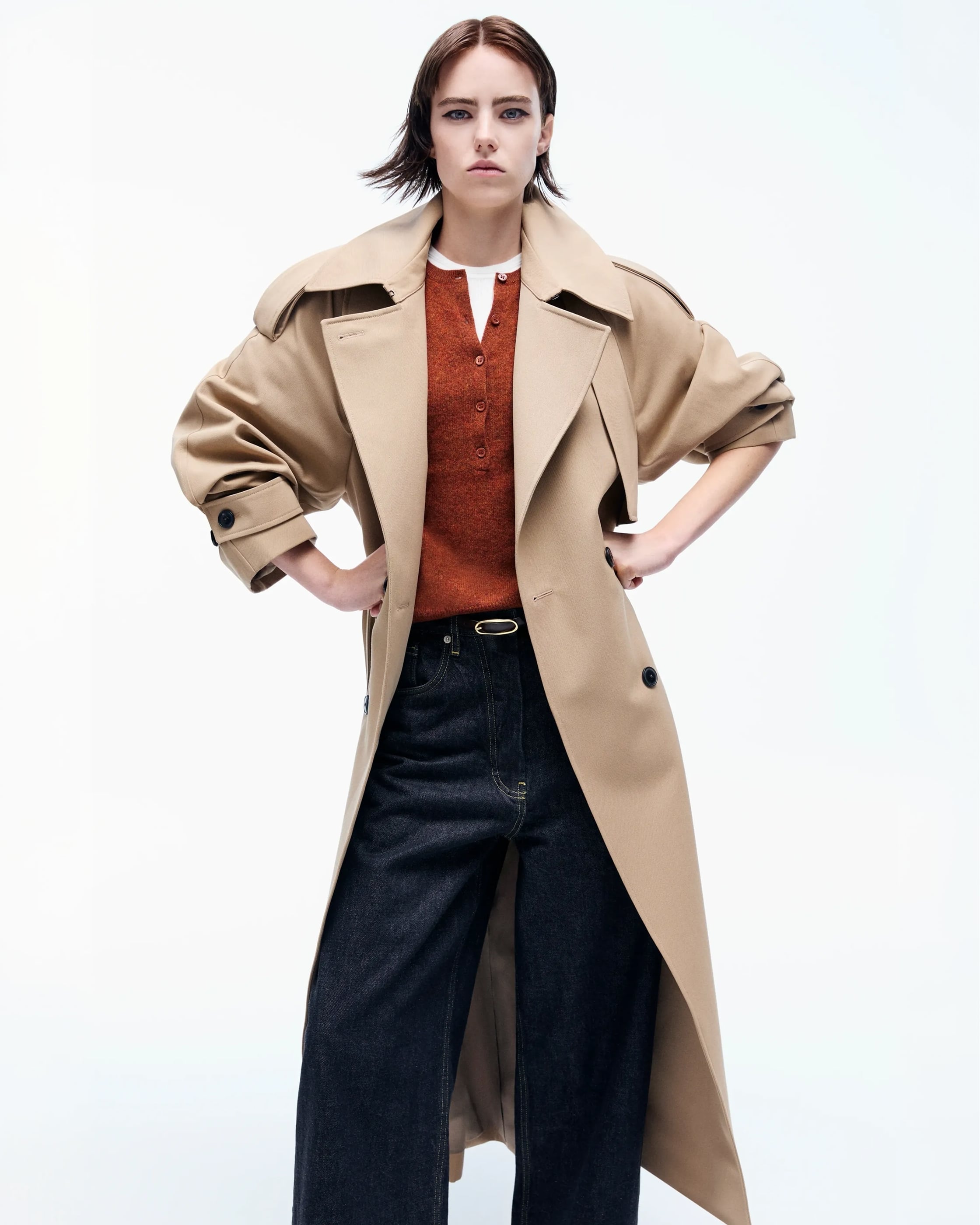 KARYNA wears RÓHE, DÔEN & STUDIO NICHOLSON