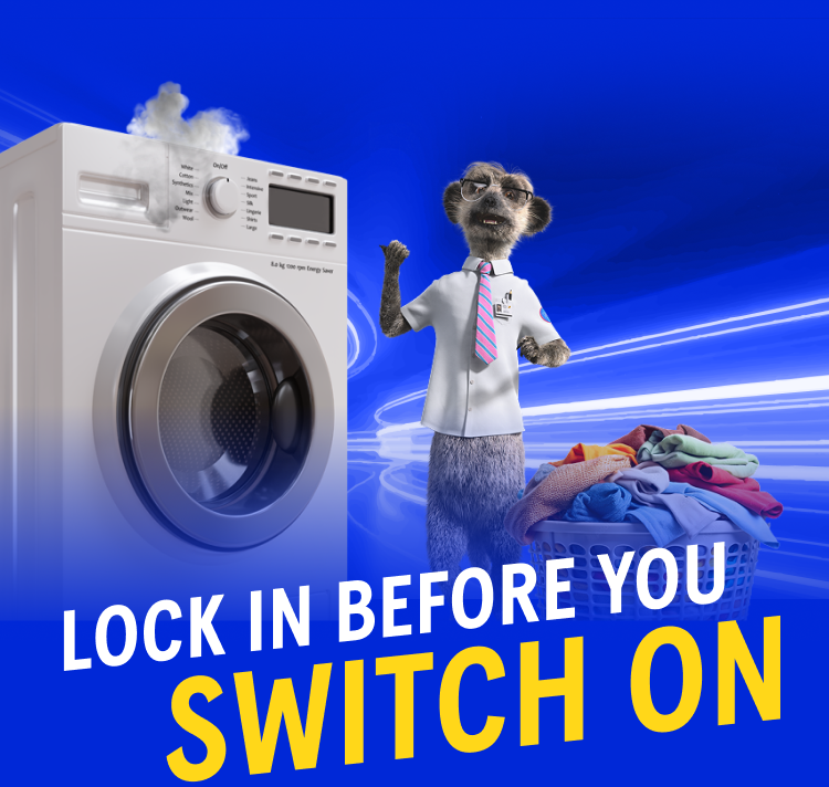 Lock in before you switch on