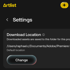 Per-Project Download Locations