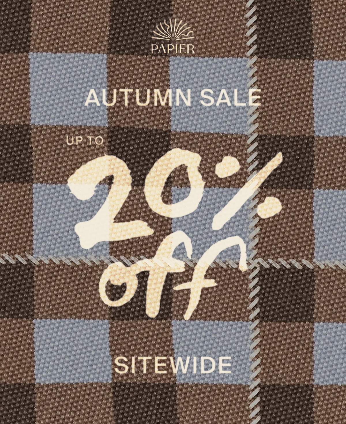 20% off the Autumn Sale