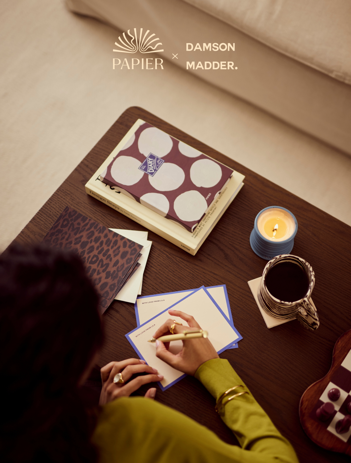 Papier x Damson Madder