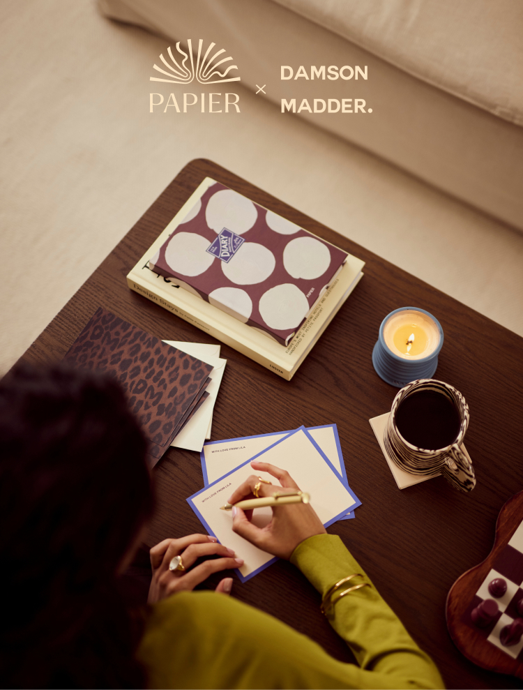 Papier x Damson Madder