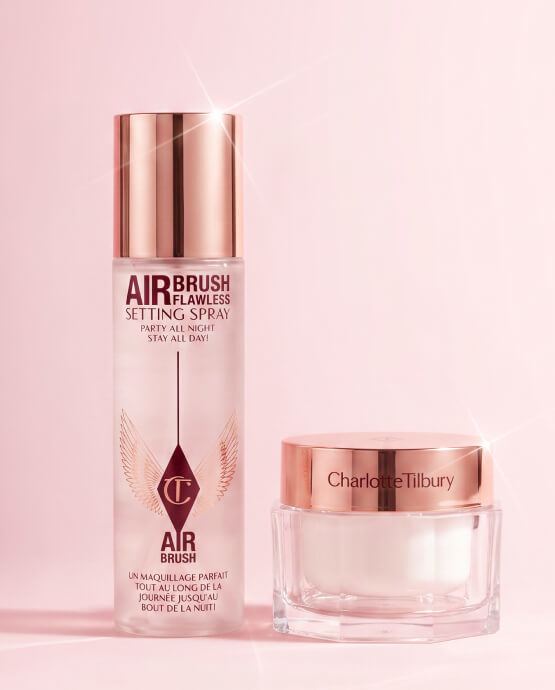 CHARLOTTE’S MAGIC CREAM + SETTING SPRAY DUO