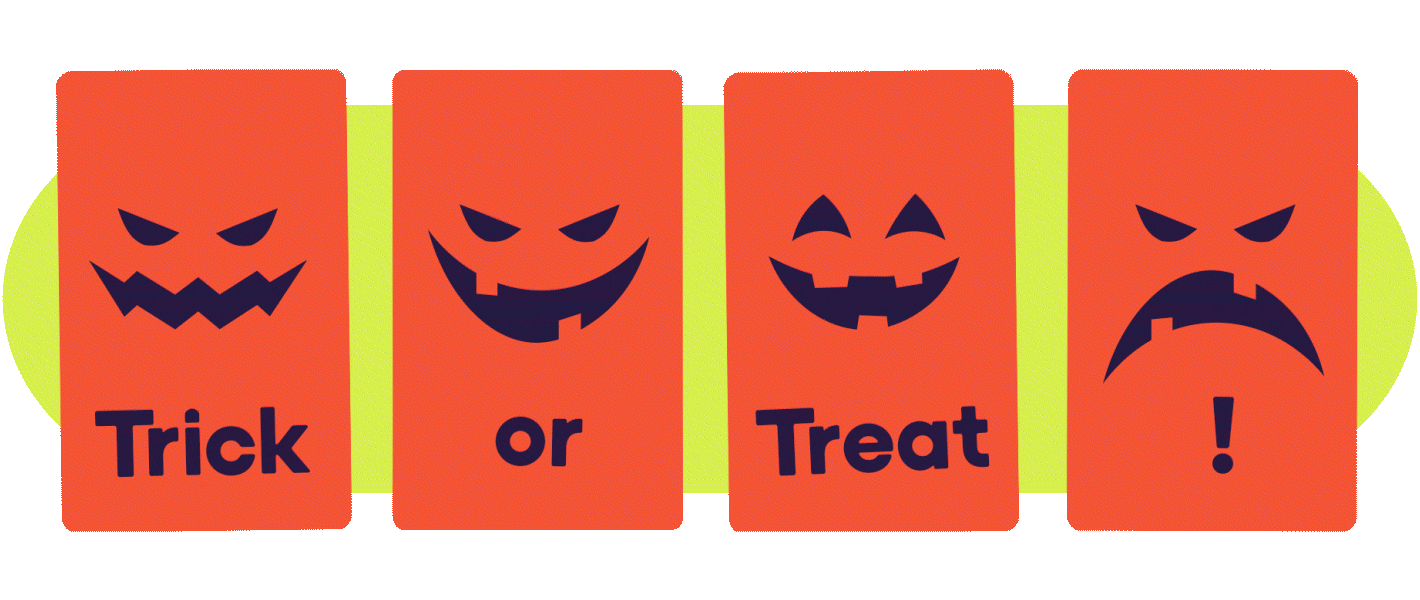 Trick or treat: 15% off cards