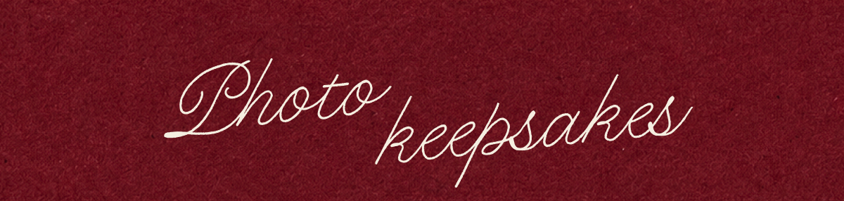 Photo keepsakes