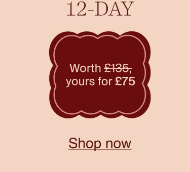 12 Day Calendar yours for £75