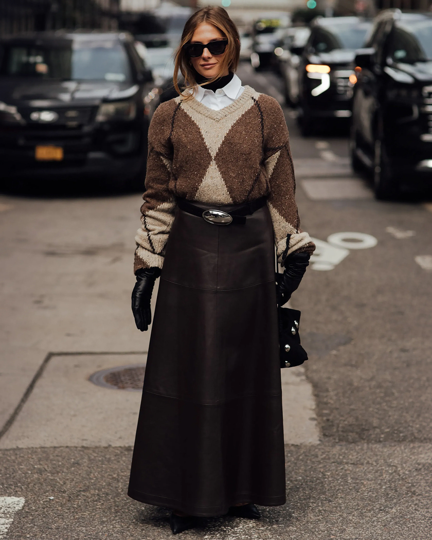 A classic knit