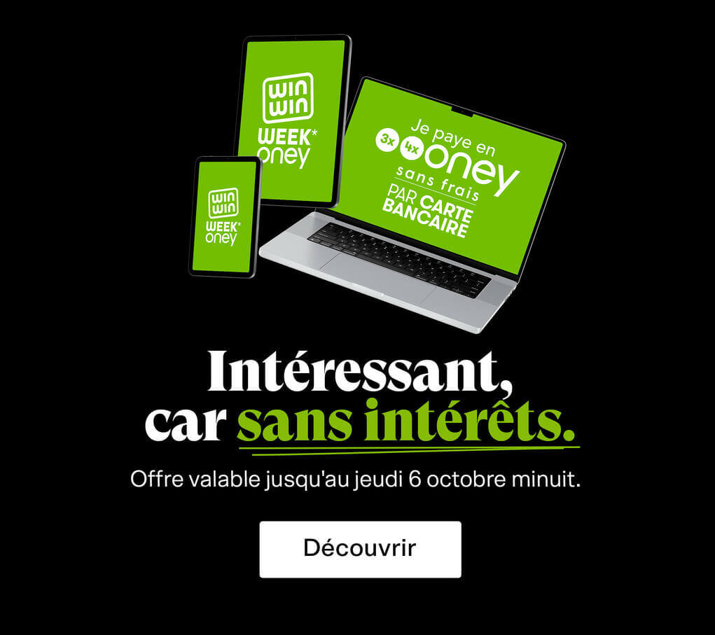 Intéréssant, car sans intérêts. Offre valable jusqu'à jeudi 6 octobre minuit.