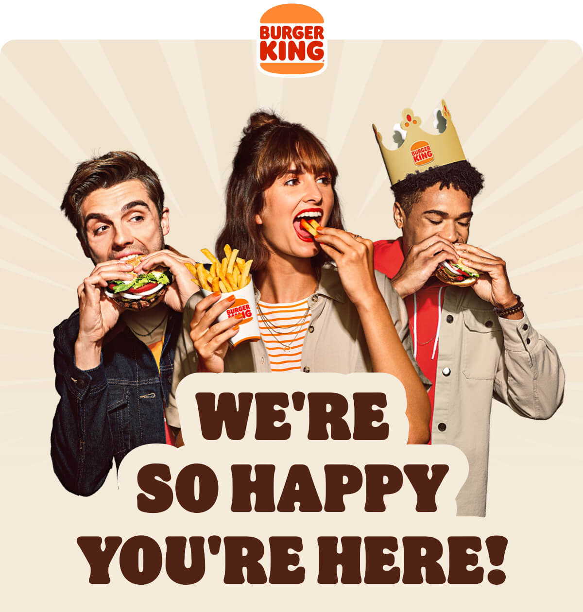 We are so happy you're here!