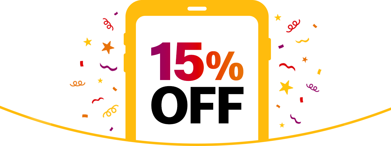 15% OFF