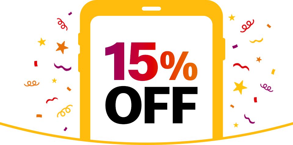 15% OFF