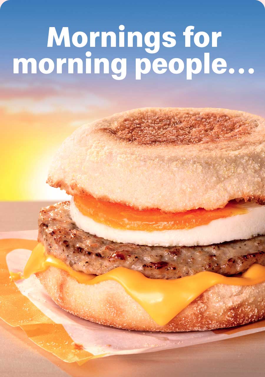Mornings for morning people...