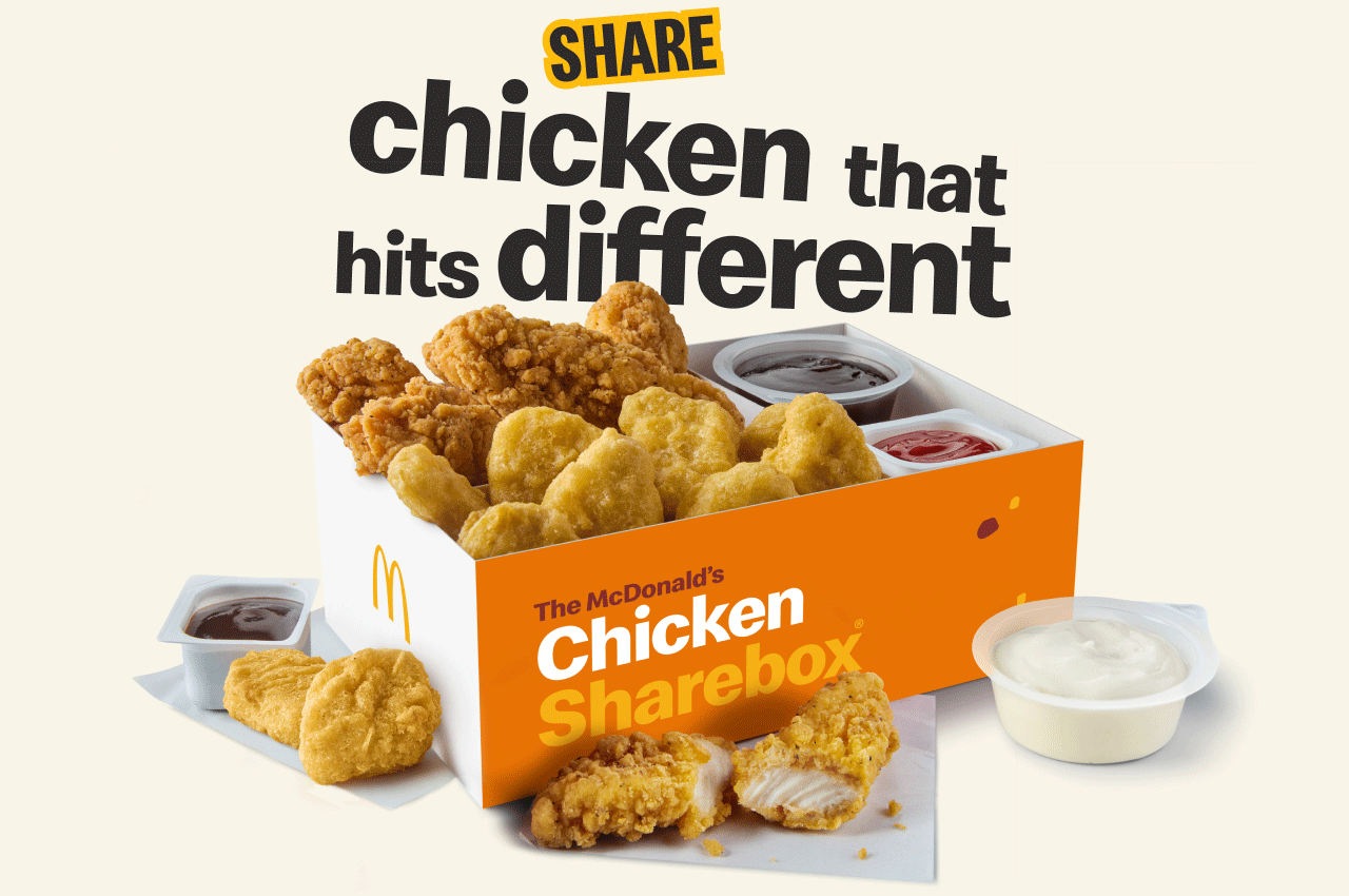 Share chicken that hits different