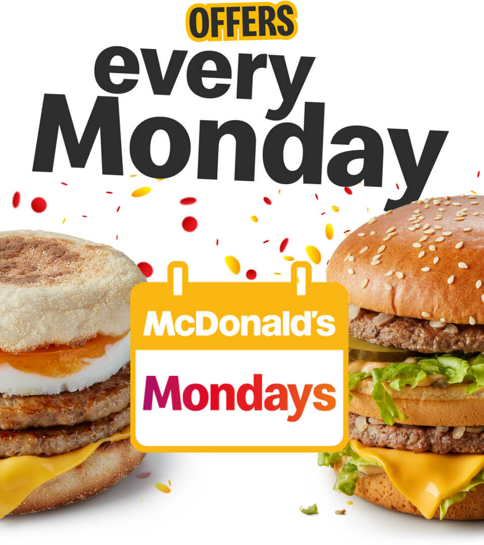 Offers every Monday | McDonald's Mondays