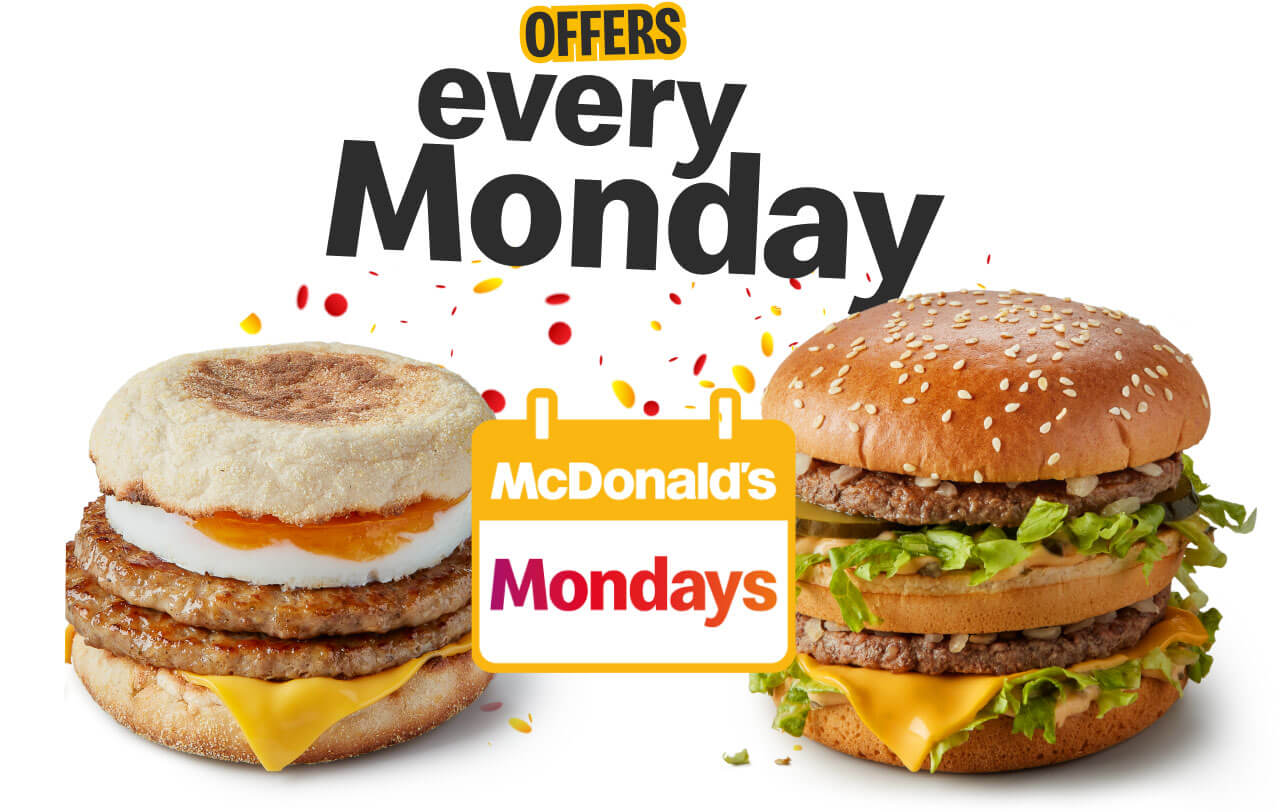 Offers every Monday | McDonald's Mondays