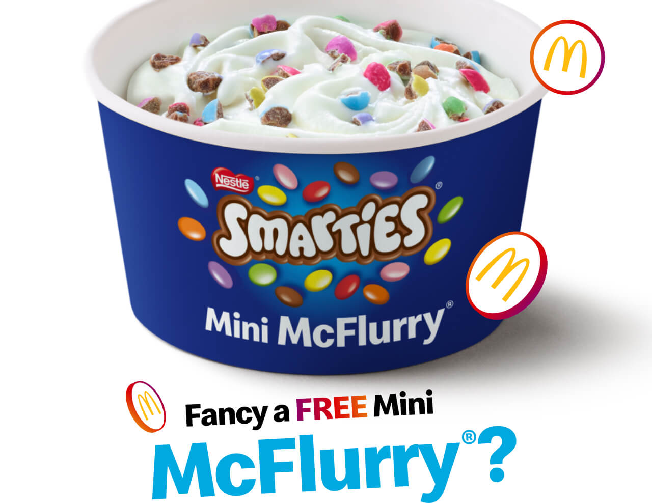 Fancy a free mini McFlurry®?