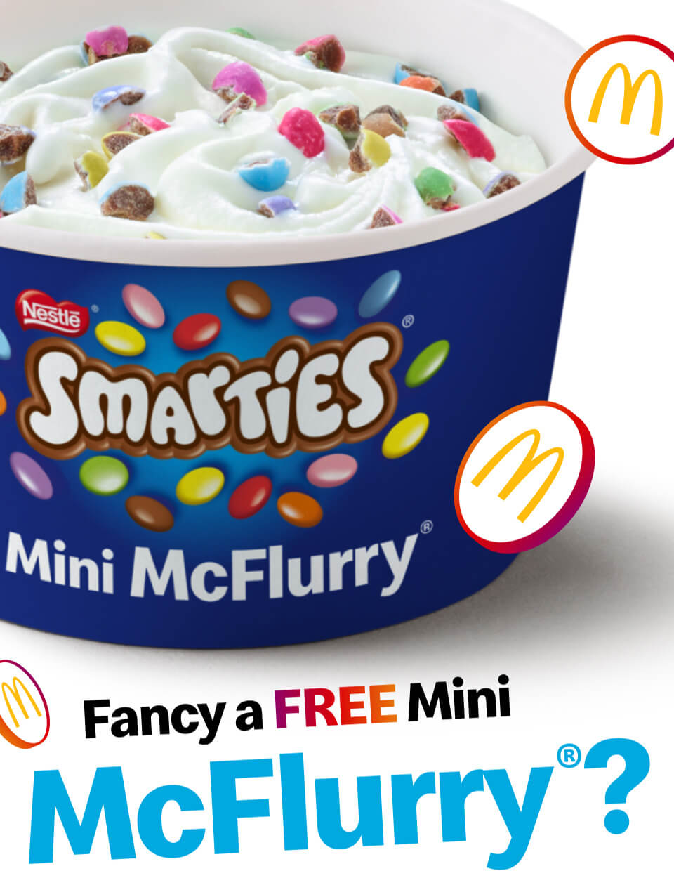 Fancy a free mini McFlurry®?