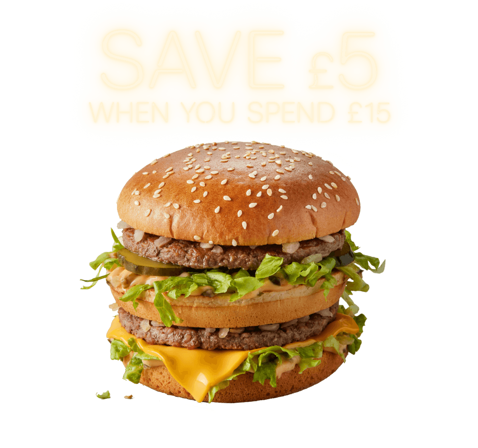 Save £5 when you spend £15
