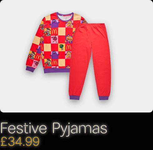 Festive Pyjamas £34.99
