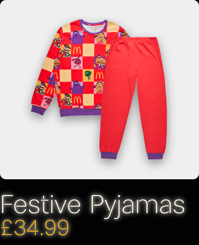 Festive Pyjamas £34.99