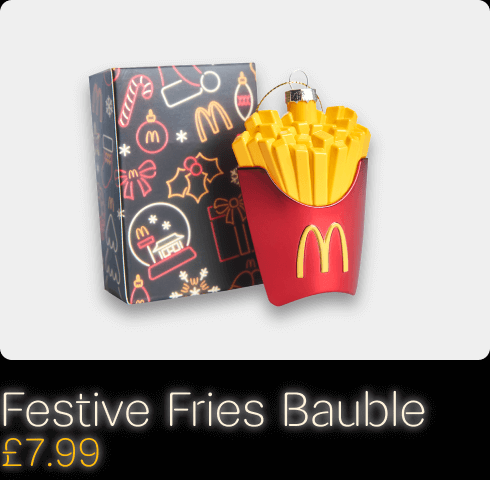Festive Fries Bauble £7.99