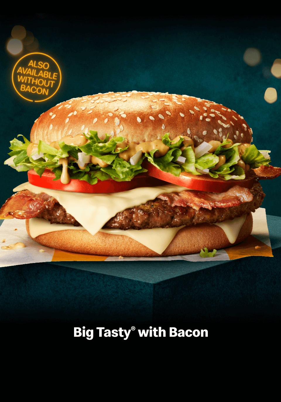 Big Tasty® with Bacon - also available without bacon