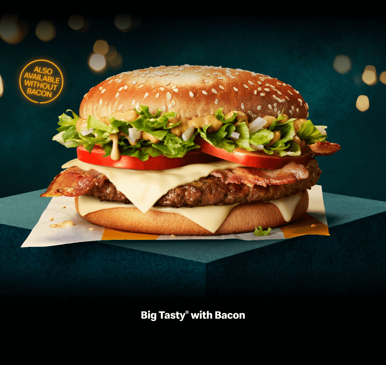 Big Tasty® with Bacon - also available without bacon