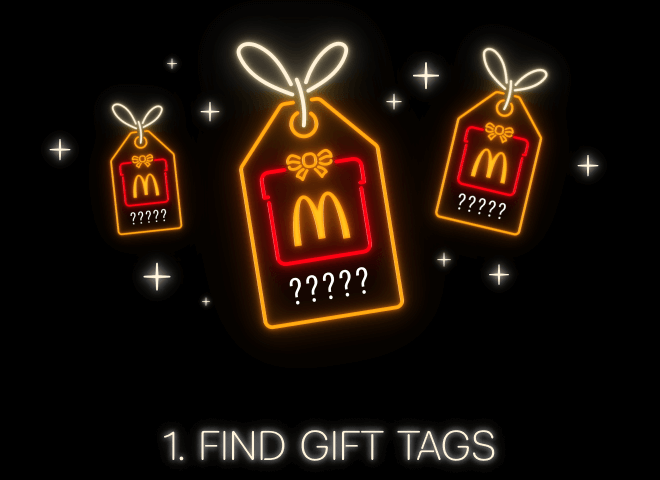 1. Find gift tags