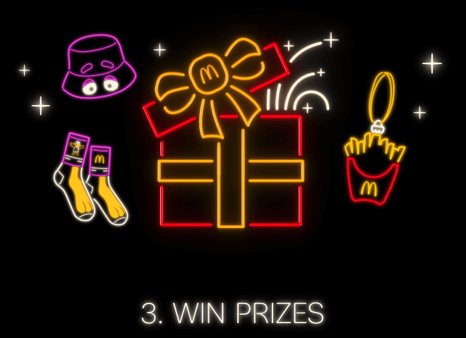 3. Win prizes