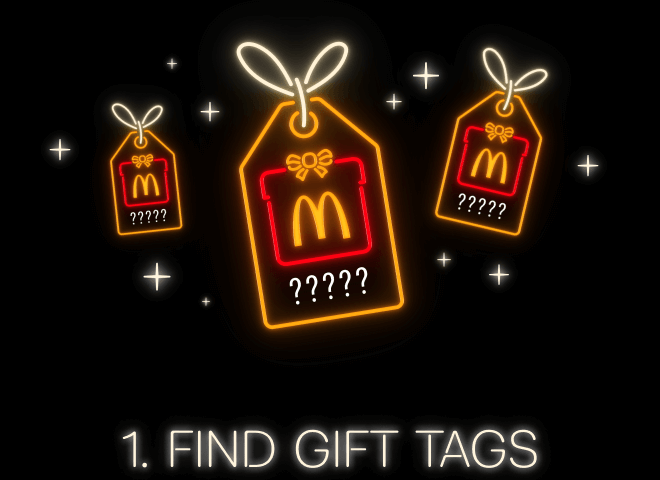 1. Find gift tags